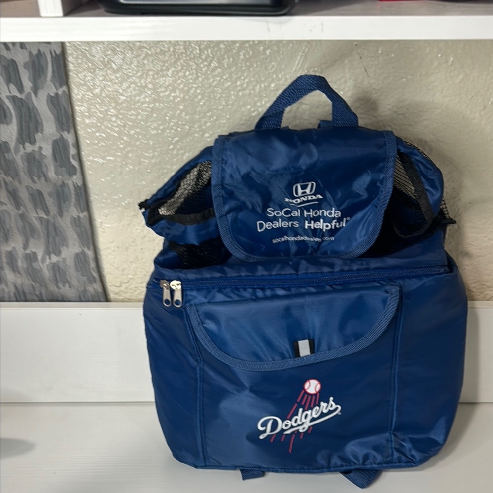 Blue Dodgers Backpack